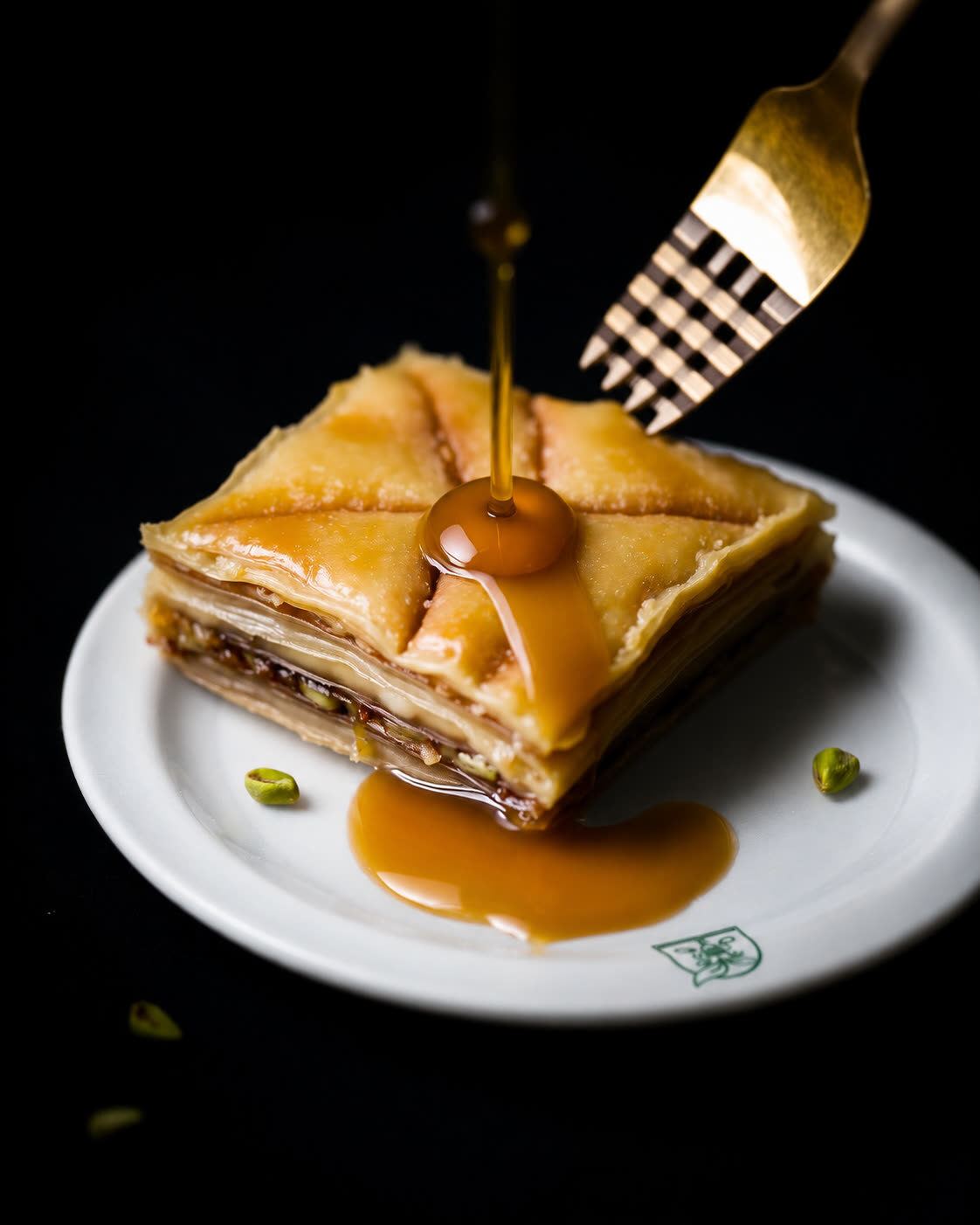 Baklava & affogato, a signature dish at The Sorrento, Mysuru