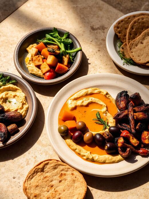 Mediterranean platter